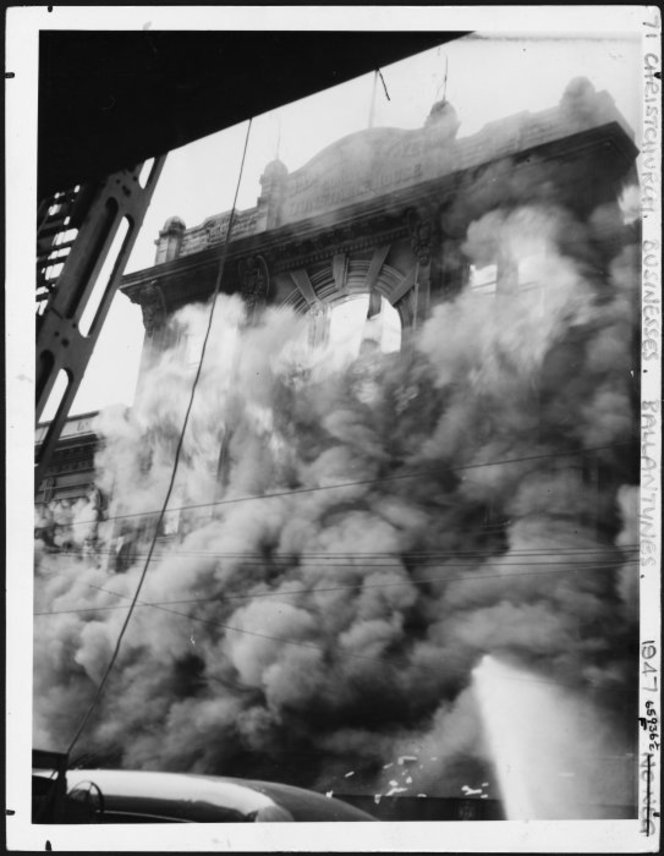 Ballantynes’ Fire – 18 November 1947 | Christchurch City Libraries