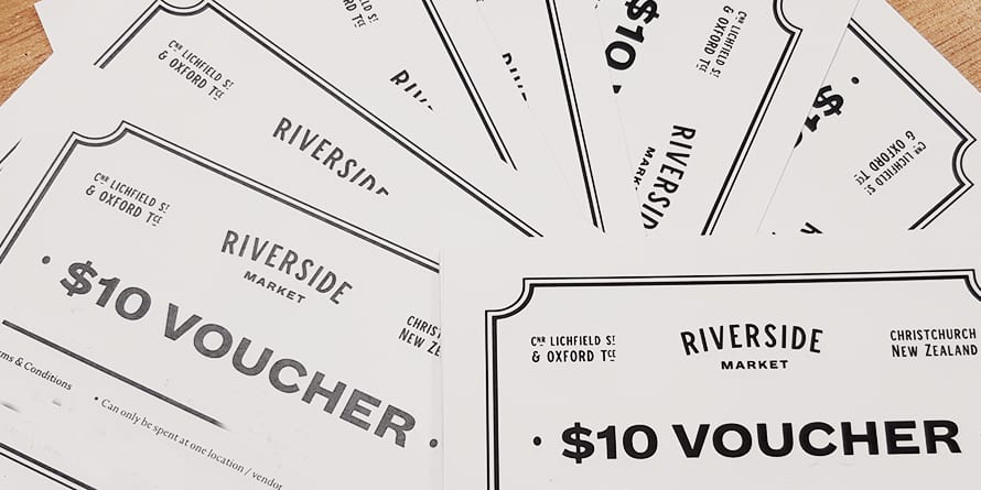 Win Riverside Market vouchers!