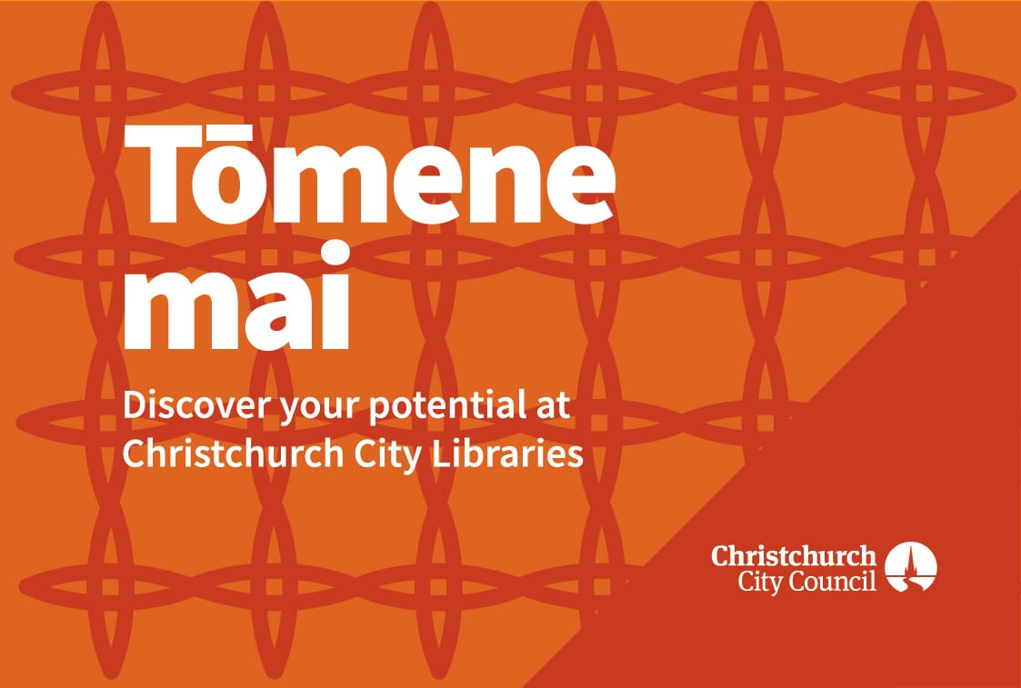 Tōmene mai library card design
