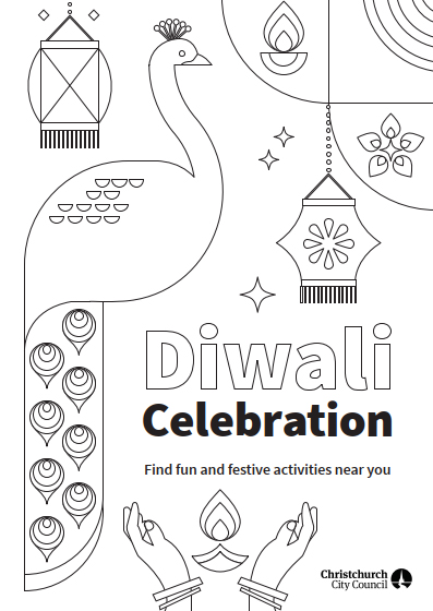 Download Diwali colouring sheet